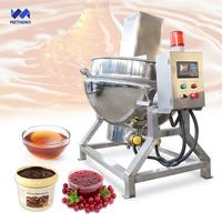 Keukenrobot Warmte Suikerdoos Deksel Industrieel Gas Vacuüm Stoom 20 L Lbs 1000l Kookmixer Machine met Deksel