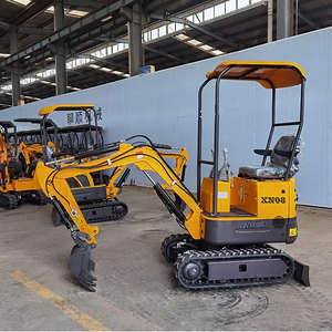 Miniexcavadoras RHINOCEROS XN08 XN12 XN16 de 0.8 Toneladas, 1.2 Toneladas y 1.6 Toneladas en Existencia, con Buena Calidad y Precio de Fábrica - Product Image 1
