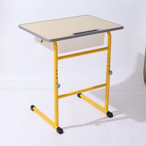 Lin Ying School <b>Desk</b> And Chair <b>Set</b> Modern Minimalist Style Board Material For Classroom Use - Product Image 2