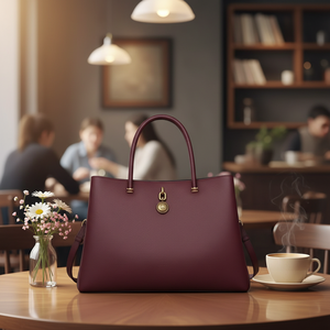 Sacs bandoulière de luxe en PU pour femmes, doublure légère en polyester, s'adoucissent au toucher, avec un charme irrésistible, utilitaires, portables, fermeture éclair. - Product Image 1