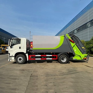 Camion compacteur de déchets Isuzu 4X2 10-14m³ directement de l'usine pour la collecte et l'assainissement des ordures urbaines - Product Image 2