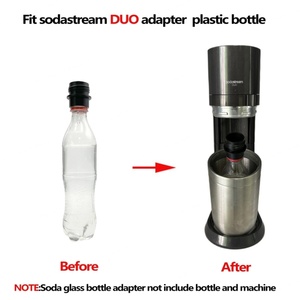 Adaptador de Botella de Burbujas PET de Calibre 28 para Máquinas SodaStream, Compatible con Fizzi DUO Terra Art Gaia A200 G100, Tapas de Plástico Incluidas - Product Image 6