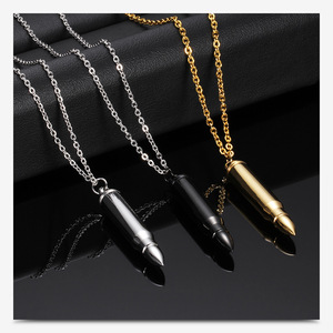 Afneembare holle kogelhanger ketting, graveerbaar, roestvrij staal, veteran souvenir ketting met aangepast logo - Product Image 4