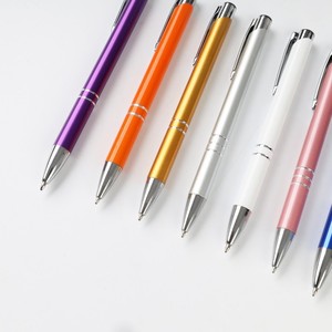 ปากกาลูกลื่นโลหะแกะสลักเลเซอร์สำหรับการศึกษาและต้อนรับของขวัญส่งเสริมการขายออกแบบโลโก้ได้ตามต้องการ - Product Image 2