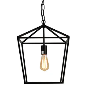 BBT Industriale Luce Del Pendente Della Lanterna Apparecchio di Casa Colonica <span class=keywords><strong>Lampadari</strong></span> Rustico Luce di Soffitto <span class=keywords><strong>per</strong></span> Isola Della <span class=keywords><strong>Cucina</strong></span> Camera Da Letto Sala da pranzo - Product Image 1