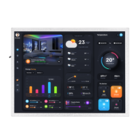 10.4 inç 10.4 "Tft Lcm Lvds araba ekran Android ahududu Pi ekran HDM arayüzü Lcd Displai 1200 800 Mipi geniş Ips modülü