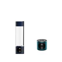 1800mAH 3000ppb D'hydrogène Bouteille D'eau Intelligente Générateur D'hydrogène Pour La Maison Bouteille D'eau Alcaline Générateur Led Écran Tactile