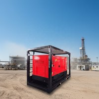 15KVA ATEX Zone II Dieselgenerator Montiert auf DNV2.7-1 Skid-Rahmen für Öl- und Gasplattformen 400V 50/60Hz