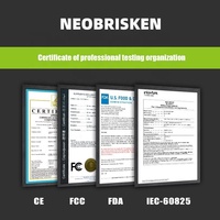 NEOBRISKEN Niveau laser rotatif 360 à nivellement automatique 4d Niveau laser 12 lignes pour outils de construction en extérieur Laser 3d 16 lignes vert
