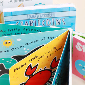 Early Learning Board <b>Books</b> for Kids Educational Illustrated Story <b>Books</b> Custom Preschool Children Picture <b>Book</b> Printing Service - Product Image 6