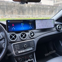 Écran double 12,8 pouces pour Mercedes Benz Classe A GLA CLA, autoradio multimédia Android, navigation GPS, unité principale de navigation, mise à niveau du moniteur