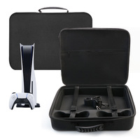 Sac de rangement pour console PS5 Slim PS5 Étui rigide portable en EVA pour accessoires complets Organisateur de transport de voyage étanche et antichoc
