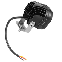 Feux de conduite mini LED de 3 pouces 40w, feux antibrouillard bicolores, faisceau spot pour camion tout-terrain, tracteur, SUV, VTT, moto, éclairage de travail LED