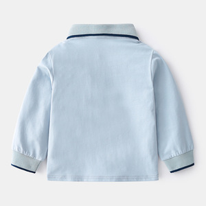 T-Shirt di Alta Qualità all'Ingrosso, 100% Cotone, Polo a Maniche Lunghe, Abbigliamento per Bambini 2020, Magliette per Bambini - Product Image 6