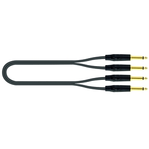 Quik Lok-JUST/Key-4.5สายเครื่องดนตรีสายสัญญาณเสียงและวิดีโอสีดำสายประกอบเครื่องมือประสิทธิภาพสูง - Product Image 1