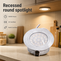 Spot LED encastré pour armoire de cuisine, mini spot LED encastré, éclairage encastré 5046-82