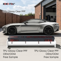 HOHOFILM Film de protection de peinture transparent brillant en TPU PPF auto-réparateur avec garantie de 10 ans, revêtement nano pour voiture, film protecteur transparent