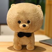 Peluche de chien réaliste de haute qualité, jouet en peluche doux pour cadeau de fête d'anniversaire