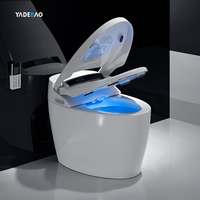 WC intelligent électrique à capteur automatique avec fonction bidet et siège chauffant