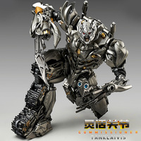 Modelo de Robot Transformer Comandante de Tanque de Aleación Ampliado, Figura de Acción King Kong, Juguete de Deformación