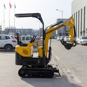Mini-excavatrice portable de 1 tonne, livraison gratuite, utile pour le creusement de fossés dans les jardins et la préparation du sol - Product Image 5