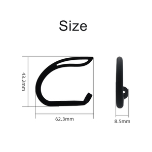 Crochet d'oreille en silicone anti-perte, gel pour <span class=keywords><strong>Airpods</strong></span> <span class=keywords><strong>Pro</strong></span> - Product Image 3