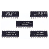 Harga Bagus CIP Sirkuit Terpadu D4017 IC CMOS CD4011 4013 4024 4017 4060BE CD4017BE Smd Chip Ic Komponen Elektron Tiongkok