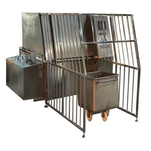 Good Price Fully Automatic Acid Cleaning High Pressure Meat Trolley Washing Equipment