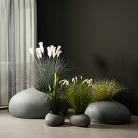 Pot de fleurs en magnésie de bonne qualité, pots de fleurs, décorations de jardin, intérieur extérieur, grand vase, pot de plante, jardinière en fibre de verre
