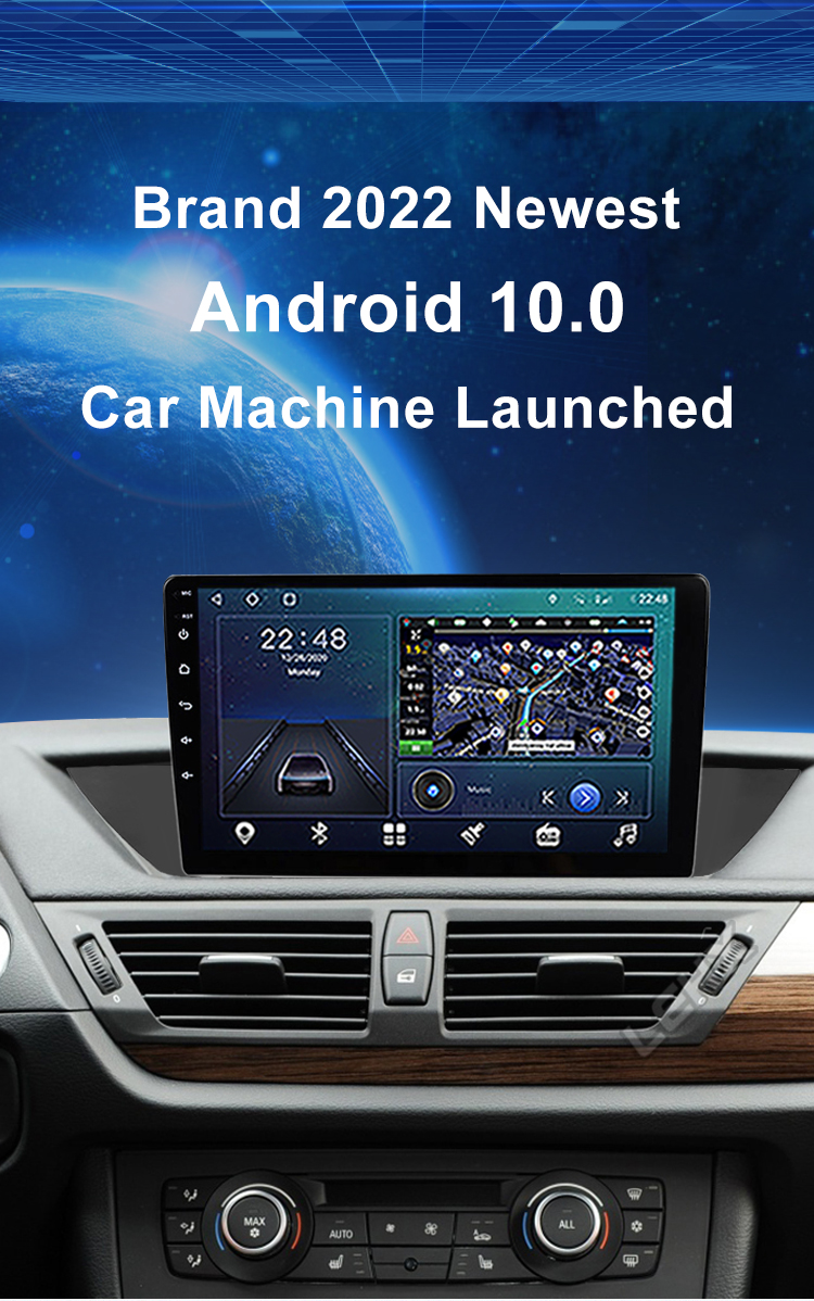 10.1 inch touch screen car multimedia gps navigation head unit system for bmw x1 e84 2009-2012 android 11