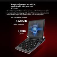 Mini A7 Laptop 7 Inch Hd Touch Screen Laptop Zak Kleine Notebook Computer Pc Draagbare Dunne Mini Laptop Voor Student