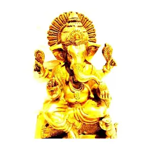 Hammered God Ganesh Murti Kualitas Terbaik untuk Penggunaan Dekorasi Rumah Tersedia dengan Harga Terjangkau dari India