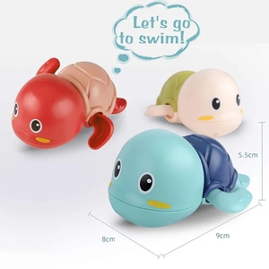 Simpática Tortuga Nadadora Juguetes de Baño Flotantes Juguetes de Bañera para Bebé Niño Pequeño Juguetes de Agua de Piscina - Product Image 5