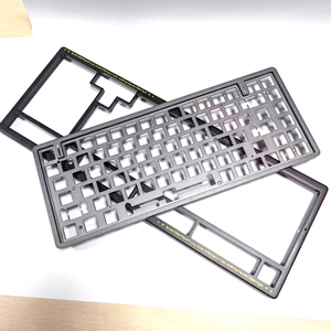 带钻孔拉削3D精密铝金属的机械键盘零件的定制数控加工服务 - Product Image 1