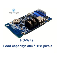 Lintel pengontrol layar LED, kartu kontrol HD-WF2 sistem kontrol LED u-disk nirkabel WiFi HUIDU