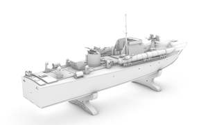 3Dプリントキット1/24 HMS MTB 234モーター魚雷ボート<span class=keywords><strong>RC</strong></span>キット - Product Image 5