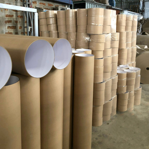 Tube en carton cylindrique élégant pour emballage cadeau, estampage à chaud, boîte ronde rigide en carton pour bijoux, fabrication en usine - Product Image 1