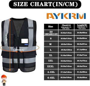 Chaleco de Seguridad Reflectante 3M Original - Alta Visibilidad, Certificado CE/ANSI, para Construcción y Trabajos Viales - Product Image 3
