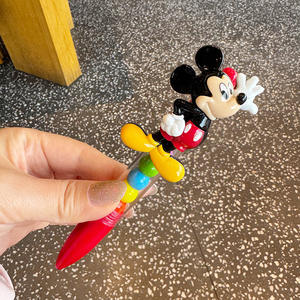 Adorable Style High Quality Plastic Ballpoint <b>Pen</b> Creative Cartoon <b>Mouse</b> Image Design Super Cute Push-Button Mechanism Students - Product Image 4