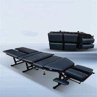 Table de Massage pliable et Portable pour Salon de beauté, Spa, Rotation des cils, lit Facial