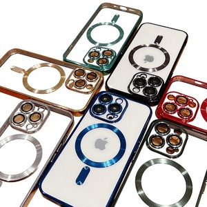 <span class=keywords><strong>Coque</strong></span> magnétique pour <span class=keywords><strong>iPhone</strong></span> 14 Pro Max avec motif animalier et motif CD en polyuréthane thermoplastique - Product Image 1