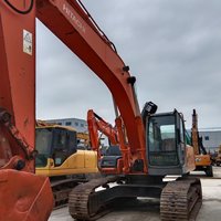 Excavatrice sur chenilles Hitachi ZX270 d'occasion, 27 tonnes, unité japonaise d'origine, godet de 1,3 m, puissance de 129 000 W pour travaux moyennement lourds