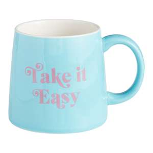 Colección de tazas de cerámica Happy Home, Taza de cerámica con palabras personalizadas/logo grabado - Product Image 2