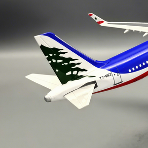 Modelo de Avión de Resina Airbus <span class=keywords><strong>A321</strong></span> Neo con Diseño MEA a Escala 1/100 de 45 cm con Tren de Aterrizaje - Product Image 5