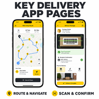 Desarrollo de Aplicaciones de Entrega de Última Milla Confiables para iOS y Android con Optimización de Rutas y Despacho de Conductores LionCreate