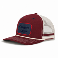 Gorra de Golf Personalizada de Alta Calidad con Logotipo Bordado, Gorra de Béisbol con Malla Trasera, Gorra de 5 Paneles con Cierre a Presión, Gorras de Algodón para Bordado OEM