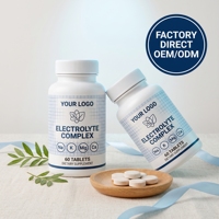 Complément Électrolytique Zéro pour l'Entraînement en Comprimés en Vrac avec Mélange de Potassium, Magnésium, Calcium, Sodium – 60 Comprimés de 30g – OEM ODM