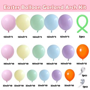 Kit <span class=keywords><strong>de</strong></span> Globos <span class=keywords><strong>de</strong></span> Látex y Metalizados con Temática <span class=keywords><strong>de</strong></span> Pascua, 161 Piezas, con Globos <span class=keywords><strong>de</strong></span> Conejito, Zanahoria y Pollo, para Decoración <span class=keywords><strong>de</strong></span> Fiestas <span class=keywords><strong>de</strong></span> Pascua - Product Image 2