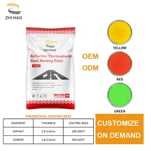공장 도매가 도시 도로 마킹 페인트 도로 라인 파우더 코팅 하이 퀄리티 백색 열가소성 도로 마킹 페인트