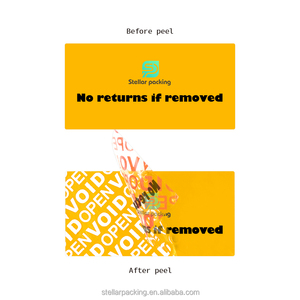 Tùy chỉnh <span class=keywords><strong>VOID</strong></span> <span class=keywords><strong>Sticker</strong></span> chống hàng giả & Làm xáo trộn hiển nhiên đóng gói nhãn an Ninh Nhãn dán nhãn an ninh một phần chuyển - Product Image 1